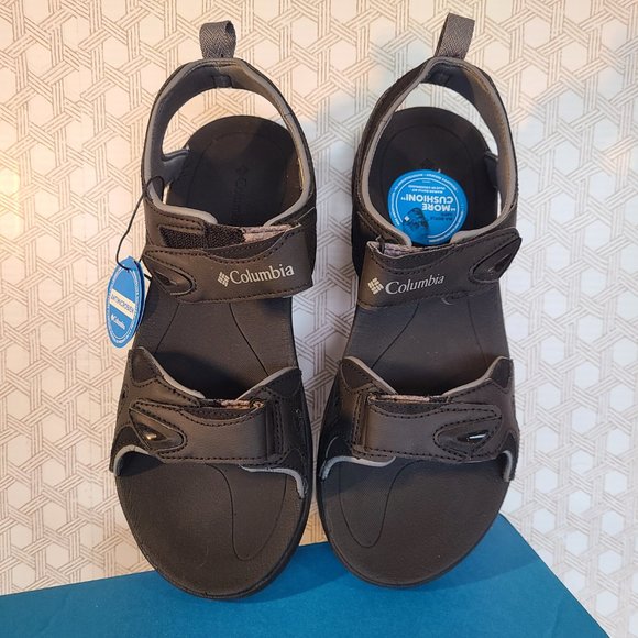 NEW - Columbia Men\'s 2 Strap Sport Sandal - Black - Size 8 main image 4
